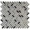 Andova Tiles SAMPLE-Velmo 1 in. x 1.25 in. Glass Mosaic Wall Tile SAM-ANDVEL1016 - alternate 1